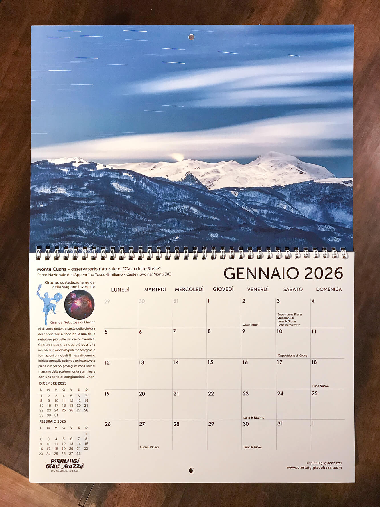 Calendario Astronomico 2026 - immagine 2